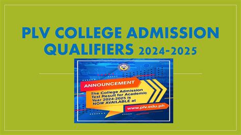 plv result 2024|plv college admission qualifiers 2024.